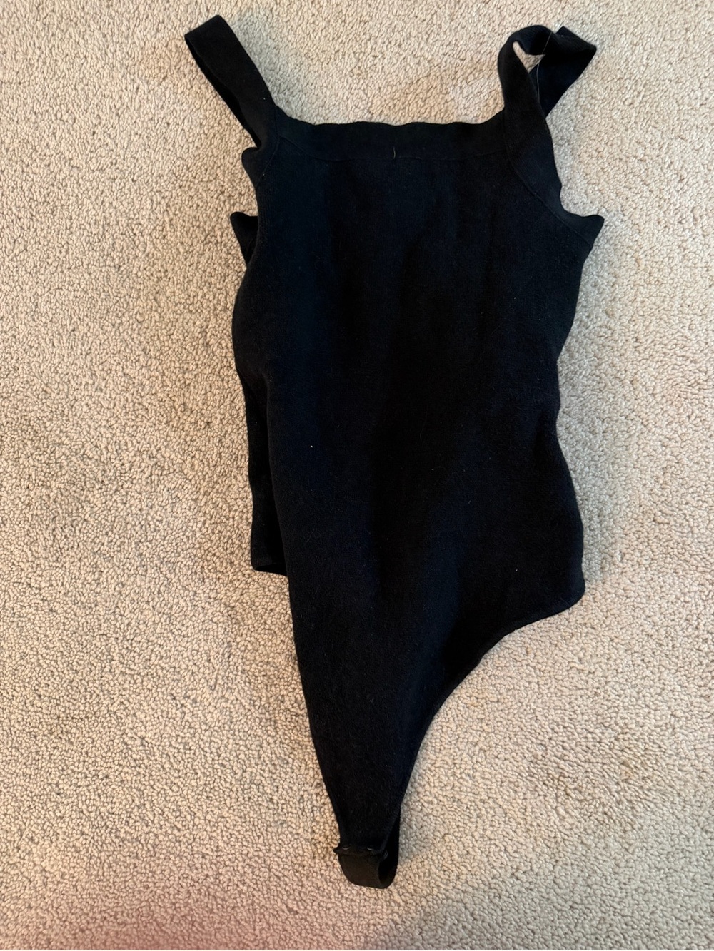 Abercrombie bodysuit size M knit black